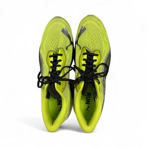 Puma Men's Neon Yellow Velocity Nitro 3 Athletic Shoes size 13 EUC
